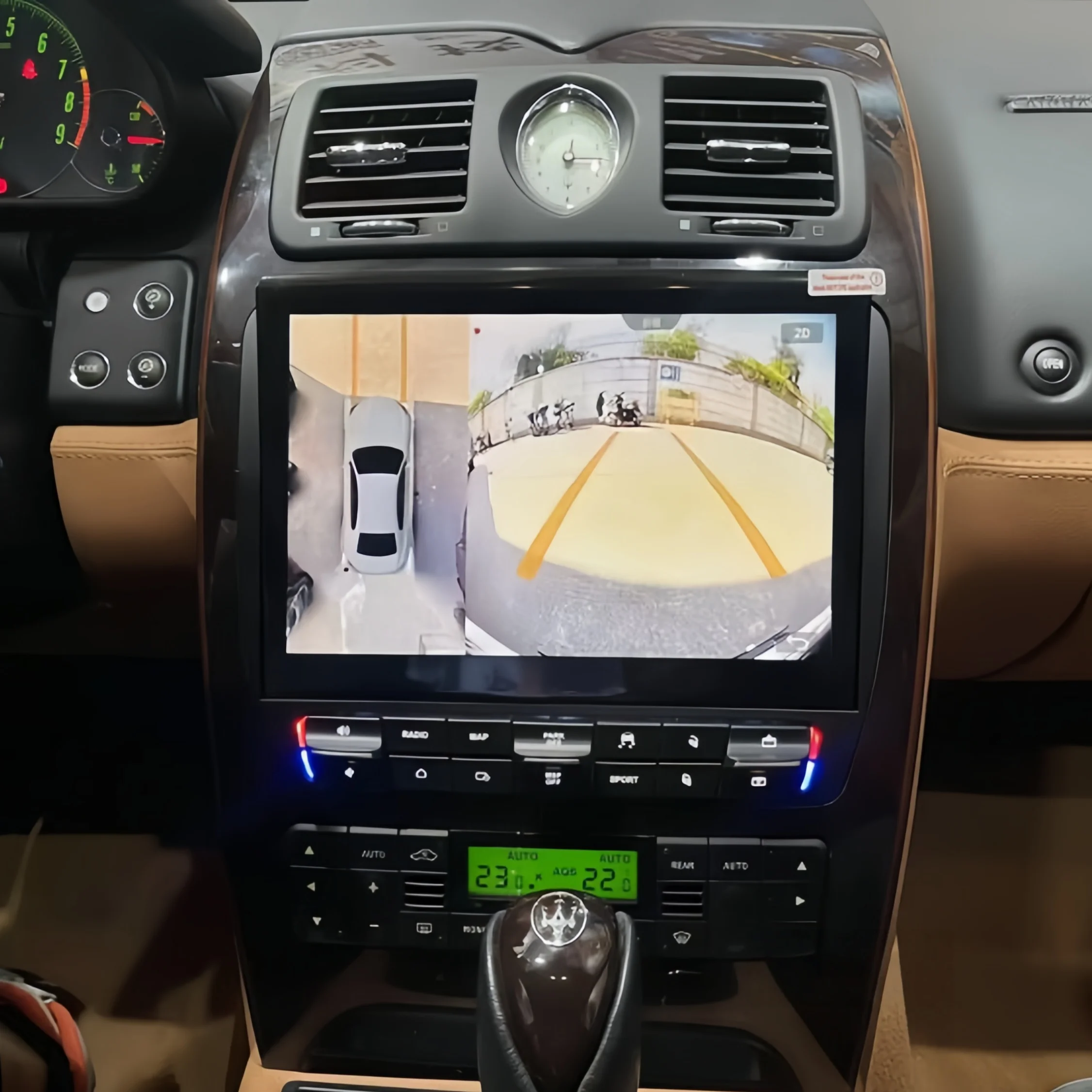 

10,26 автомобильное Android-радио Carplay GPS-навигация стерео Blu-ray экран для Maserati Quattroporte 2004-2012 мультимедийный видеоплеер