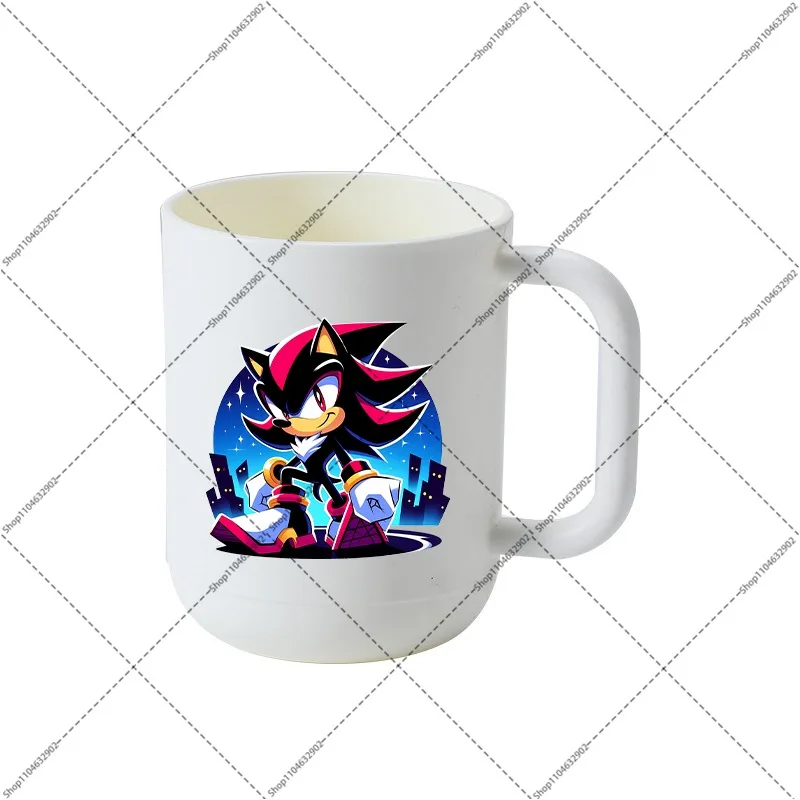 Sonics Toothbrush Cup Shadow Cartoon Anime Pattern Tooth Cups Trvel Portable Family Simple Couple Water Bottles Party Gifts view 6