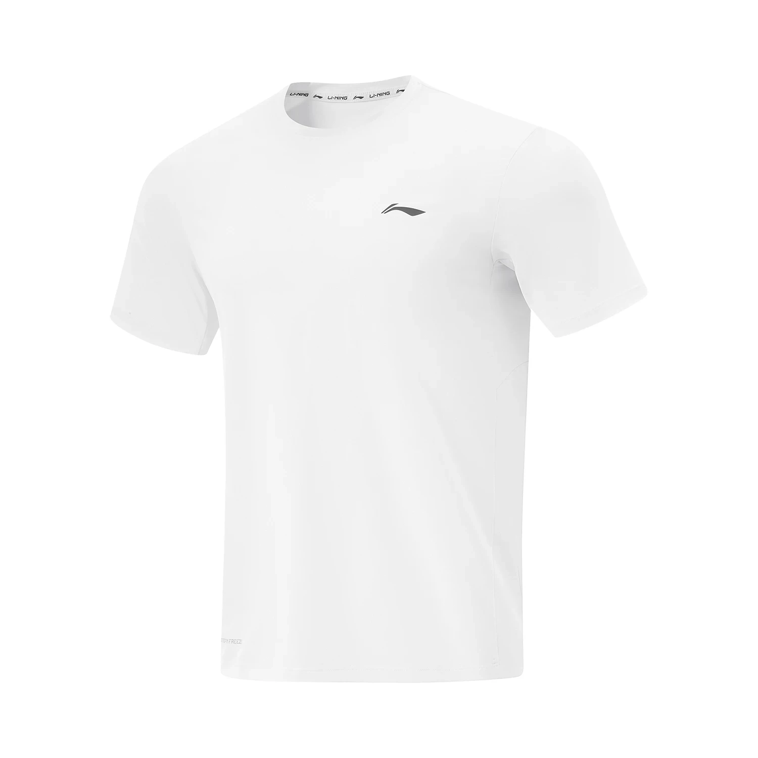 Li-Ning Men Training T-Shirt AT DRY FREEZE 81%Polyester 19%Spandex Crew Neck LiNing Sports Short Sleeve Tee Tops ATSV361 image 5