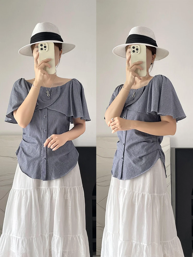 

Женский модный топ из хлопка с плиссировкой и дизайном на одно плечо, укороченный, для повседневной носки