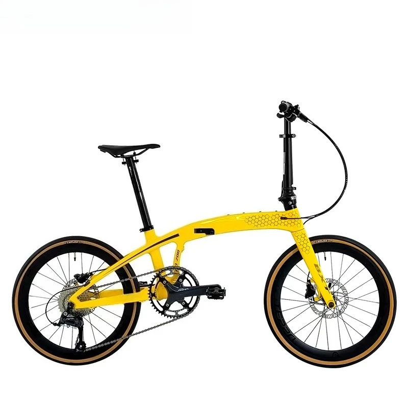 

Folding Bike Wholesale Factory 20 Inch Carbon Fiber Lightweight Foldable Bicycle for Work Commuting Fold Bicycle for Adult