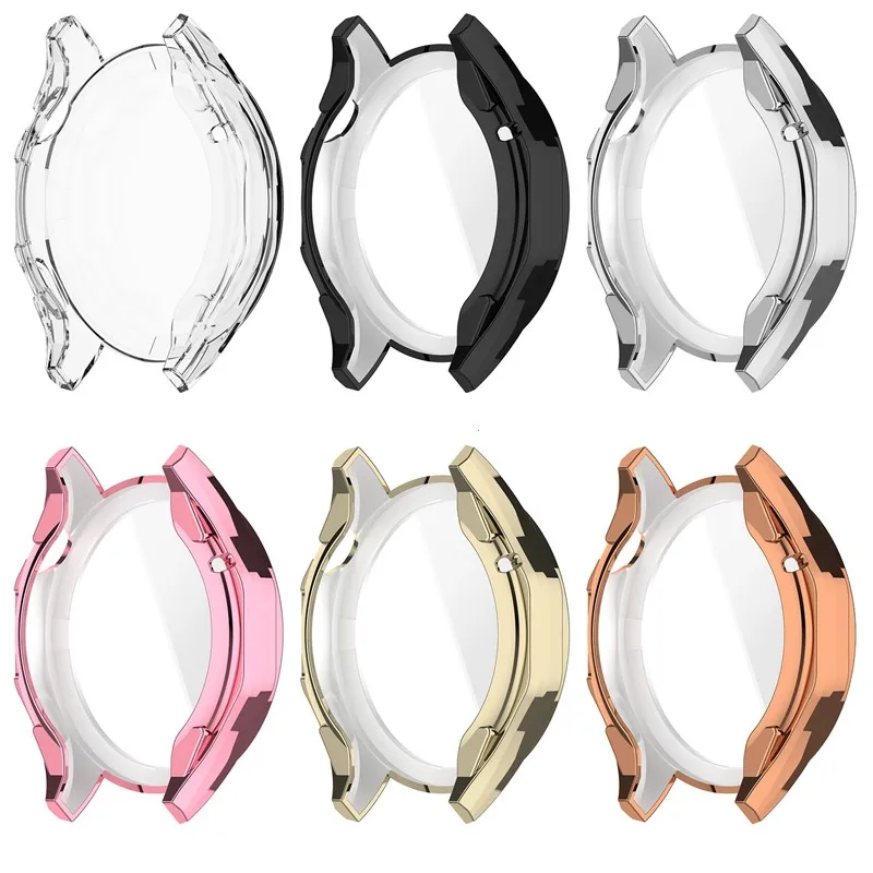 Anti-fall Watch Screen Electroplate TPU Protector Case For Huawei Watch GT 4 46mm