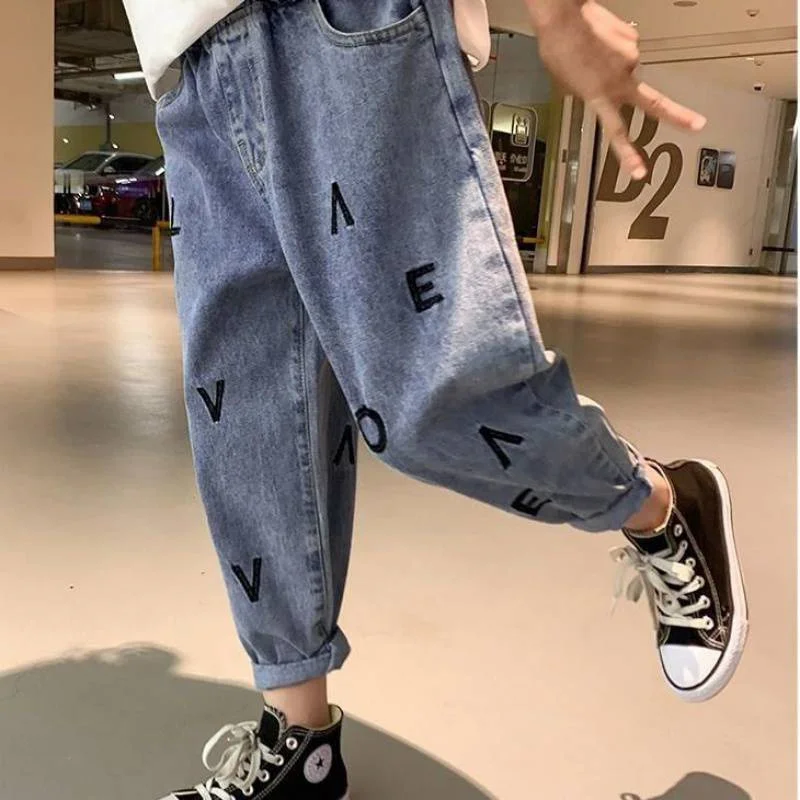 Girl Leggings Kids Baby Long Jean Pants Trousers 2022 In Stock Spring Autumn Toddler Outwear Cotton Comfortable Children Clothin