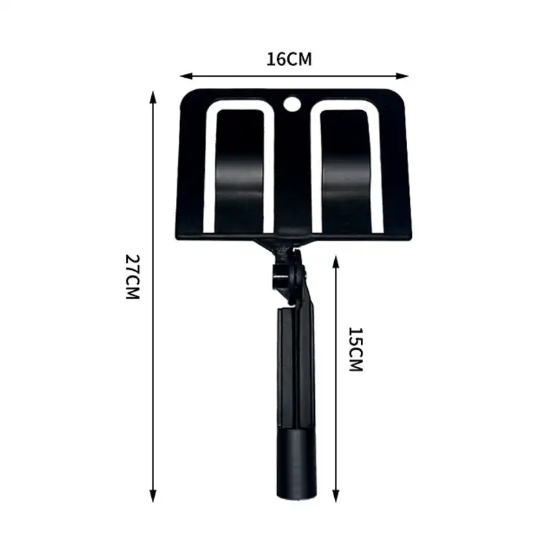 Imagem -05 - Suporte Defletor com Rotação de Poste de Extensão para Separação de Cores de Tinta Evita Respingos Ferramentas de Limpeza Destacáveis