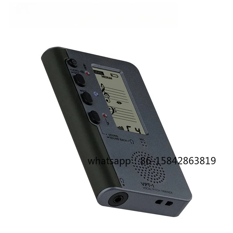 KORG VPT-1 Vocal Pitch Trainer, 5-Line Staff, 3 Difficulty Levels for Singing Practice