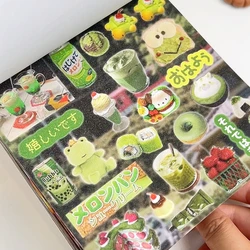 30 sheets/piece Retro Cute Foods Cake Decorative Stickers Journal Collage Laptop Decoration Sticker Book School Stationery Gift