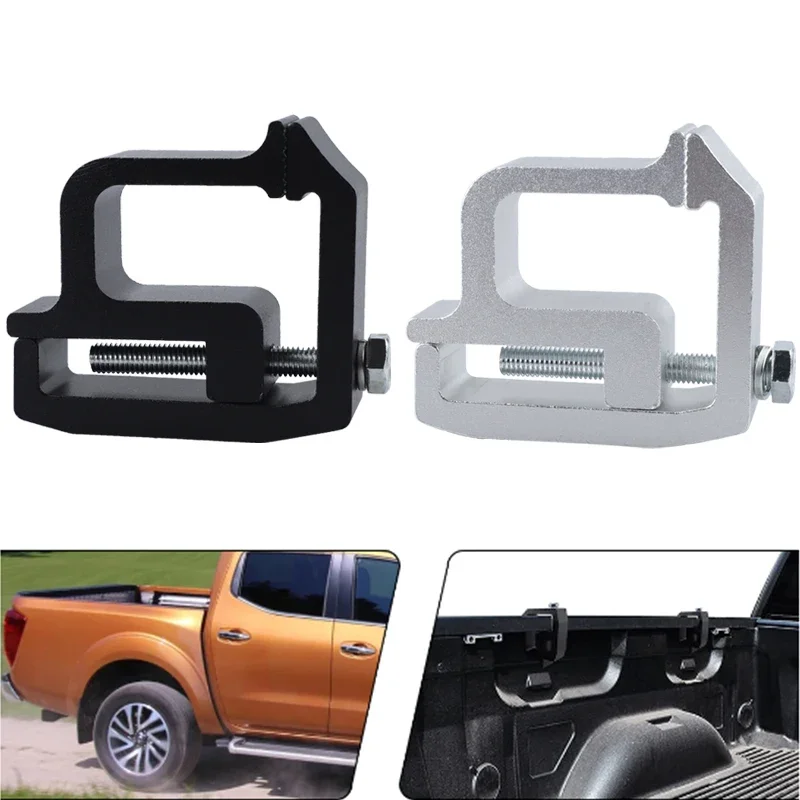 1Pcs Universal Aluminum Truck Cap Topper Camper Shell Heavy Duty Clamps Mounting Clamp Ladder Rack Auto Accessory