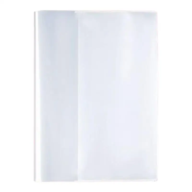 10PCS A4/16K Transparent Plastic Book Cover Self-Adhesive Closure Waterproof And Wear-Resistant Books PVC Protective Cover