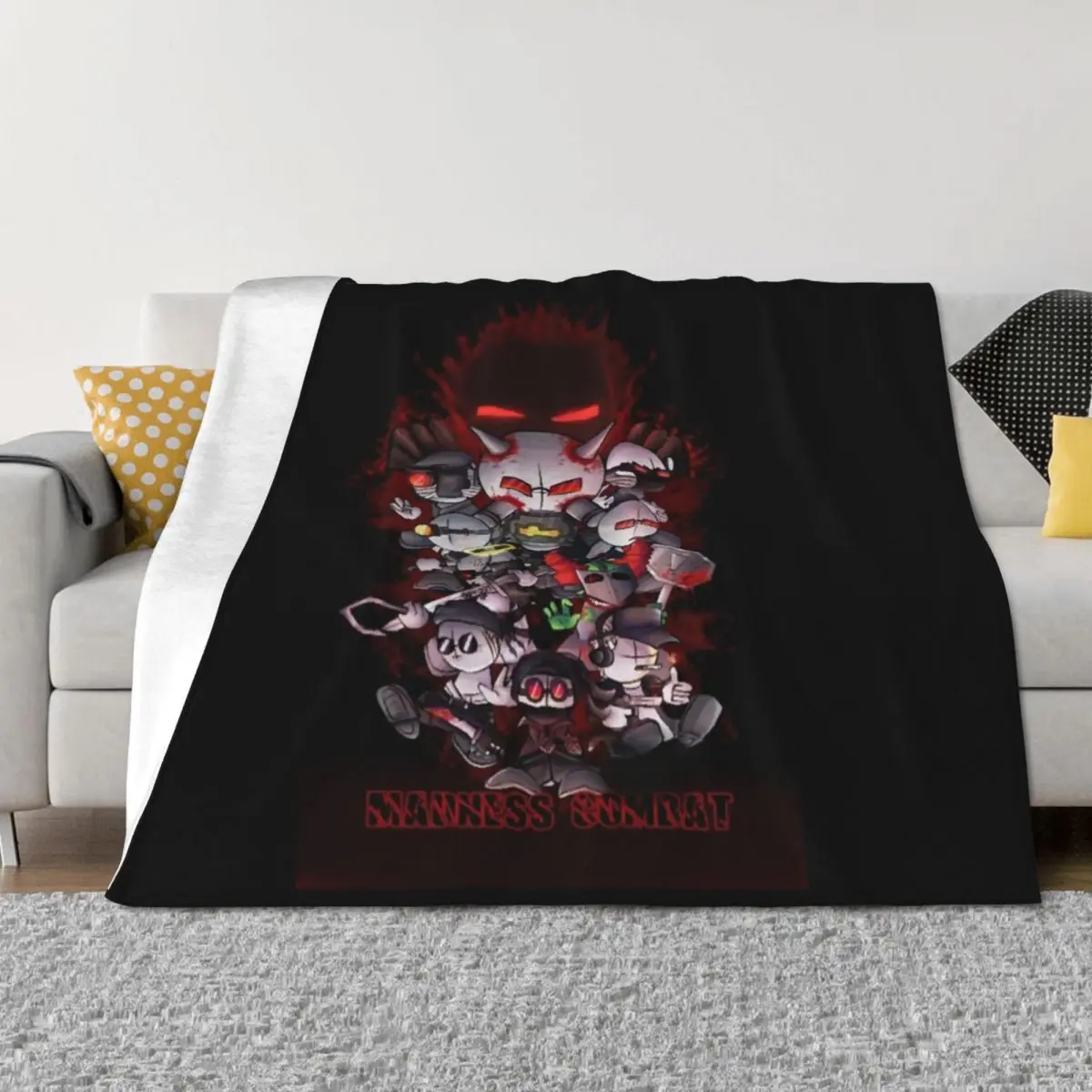 

Madness combat Throw Blanket Thins Large Fashion Sofas Comforter Blankets