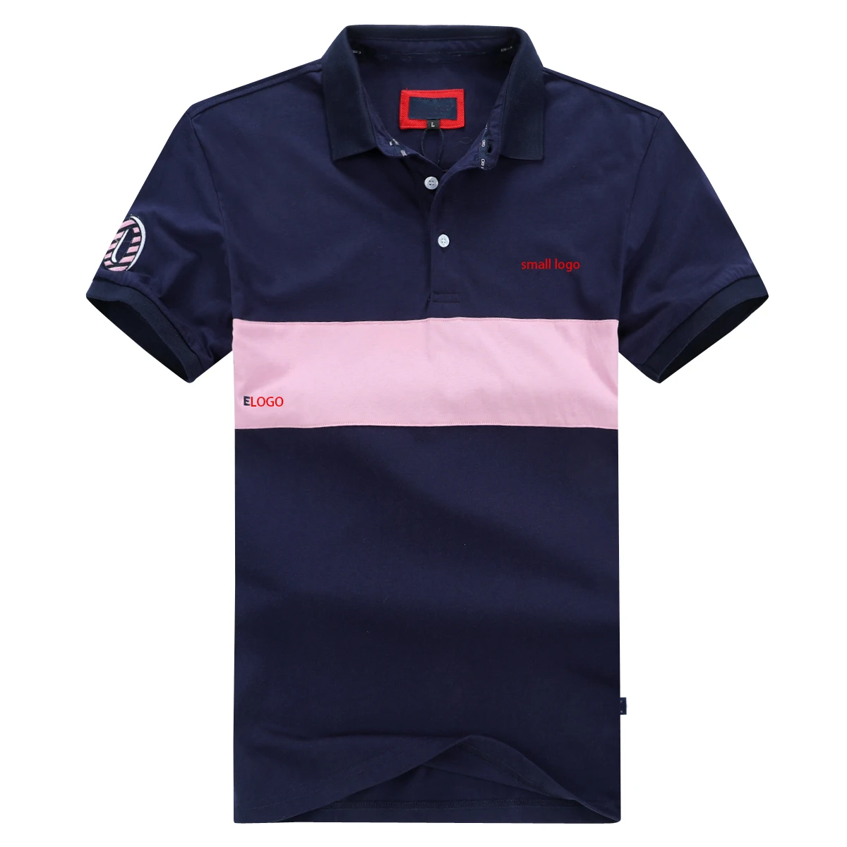 

Classic Gray Polo Shirt Summer New Men's Polo Short Sleeves Casual Fashion Contrasting Colors Homme Polo 100%Cotton Big Size 3XL