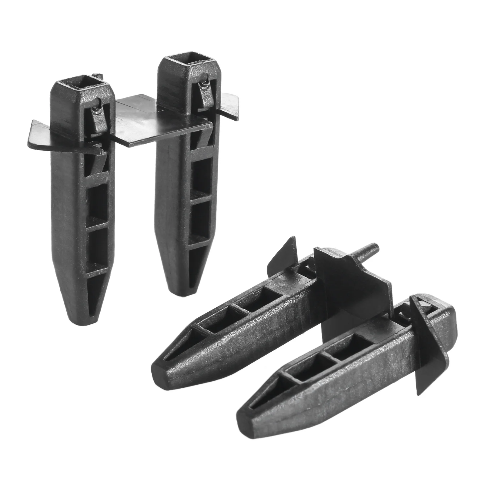 

2Pcs Car Front Bumper Upper Panel Retainer Clip for Toyota RAV4 2001-2005 53145-42010 Replacement Number 53145-42010 Black