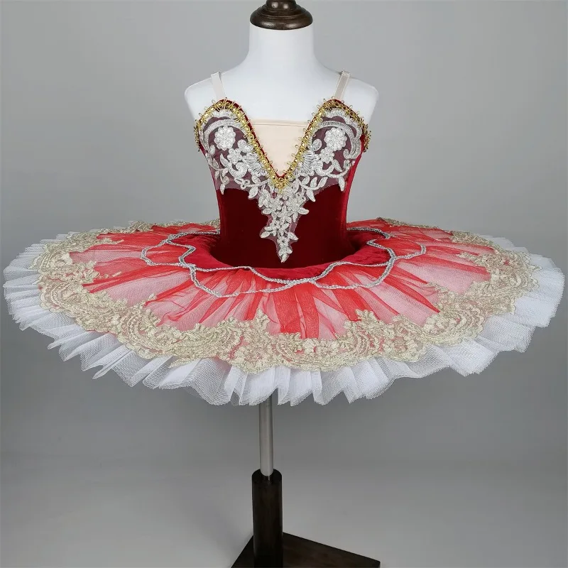 swan-lake-tutu-princess-dress-fashion-ballet-dance-wear-festival-satge-show-ballerina-leotards-dresses-children's-clothing-new