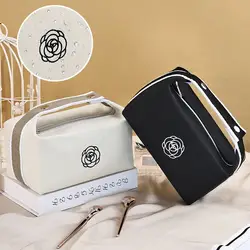 Borsa portaoggetti portatile da viaggio scatola cosmetica portatile con stampa camelia Fashion Premium Feeling Cosmetics rossetto Key Makeup Bag