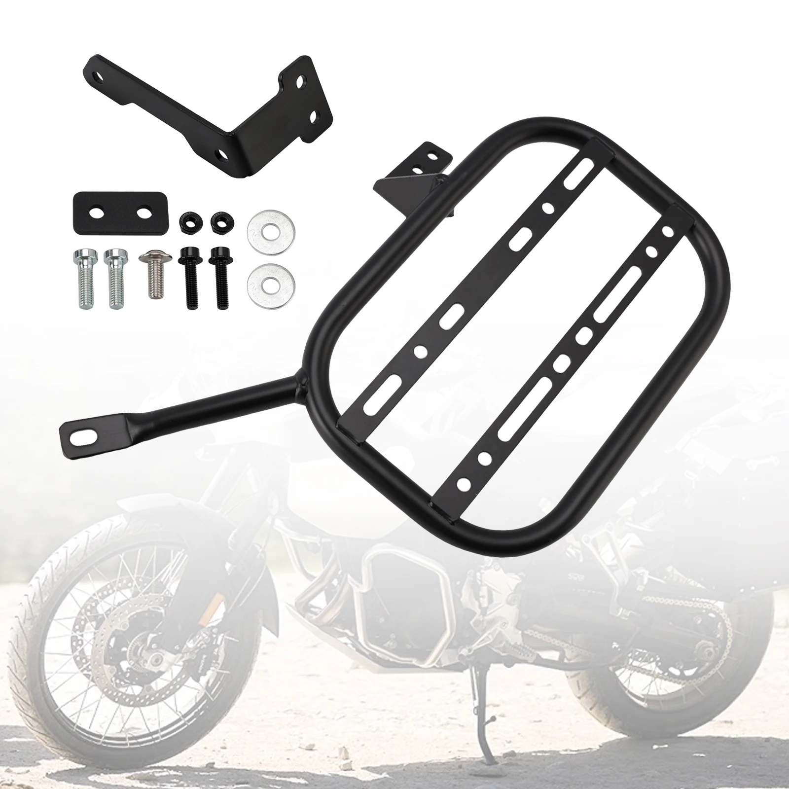 

Topteng Luggage Rack Side Saddle Bag Mount Bracket Left For Bmw F900Gs F 900 Gs 23-25