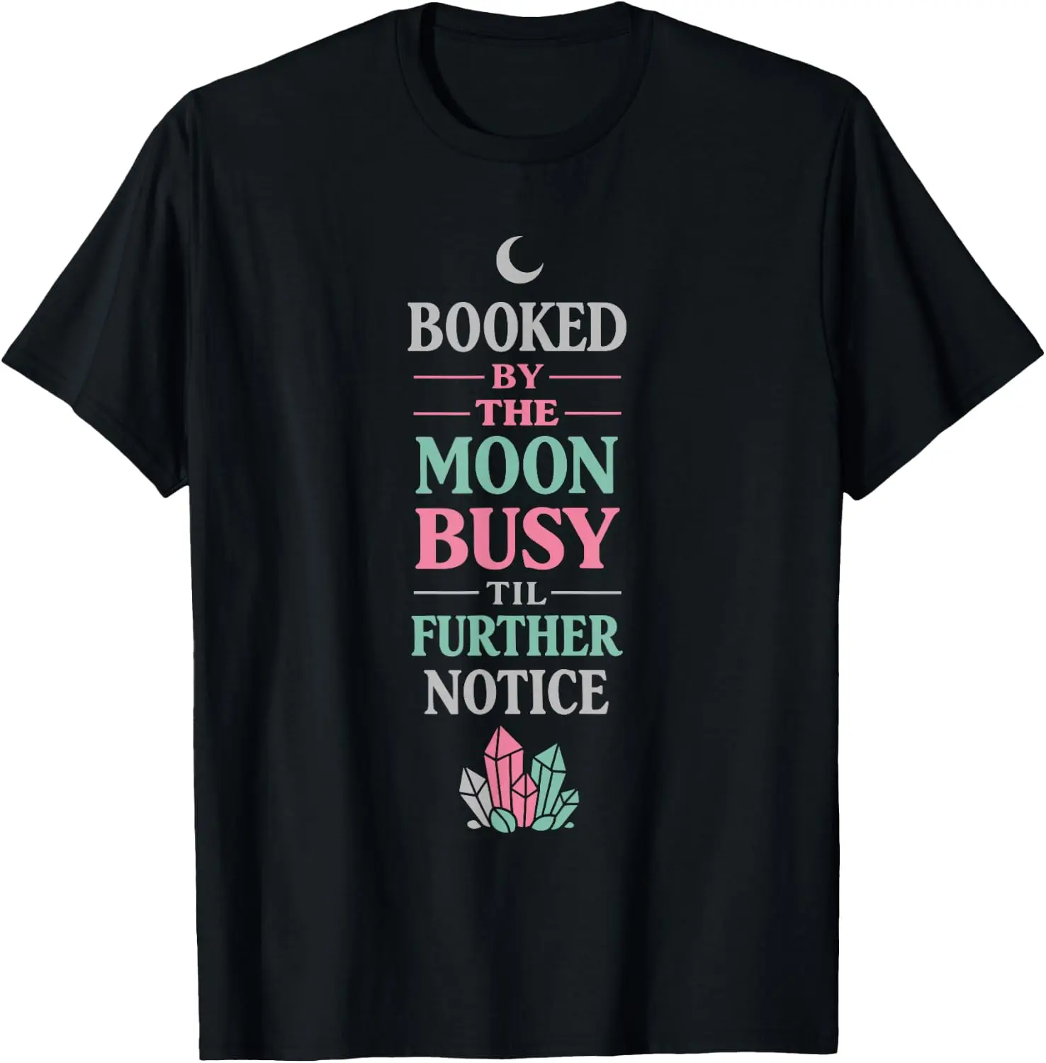 Reader Mystic Astrology Witchy Humor Spiritual Tarot T-Shirt 100% Cotton Trendy Y2K Short-Sleeve Tee-Soft, Quick-Drying,