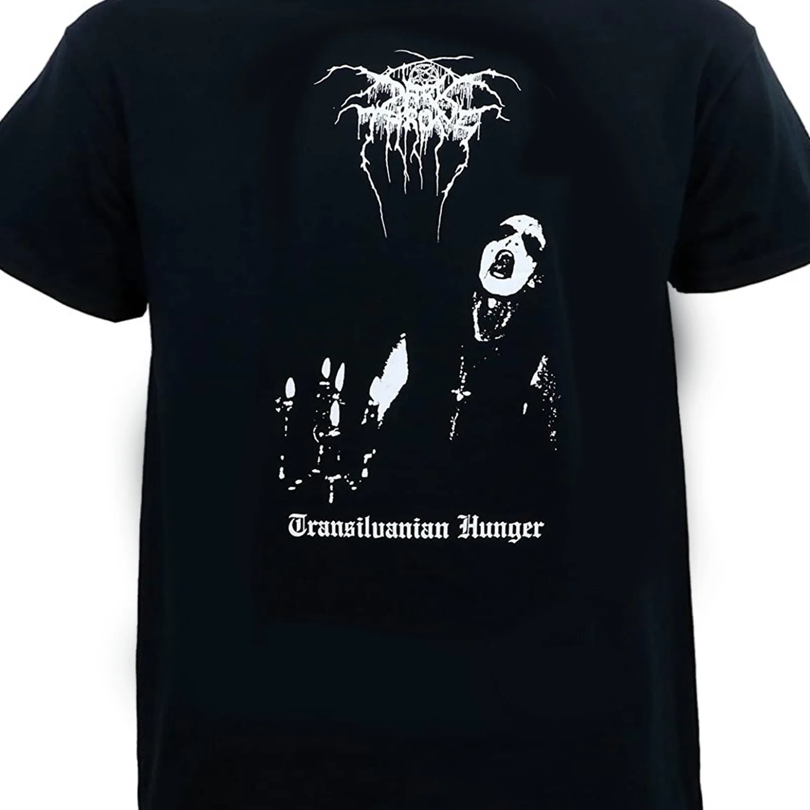 Darkthrone band Transilvanian Hunger Cotton Black Full Size For Men Shirt