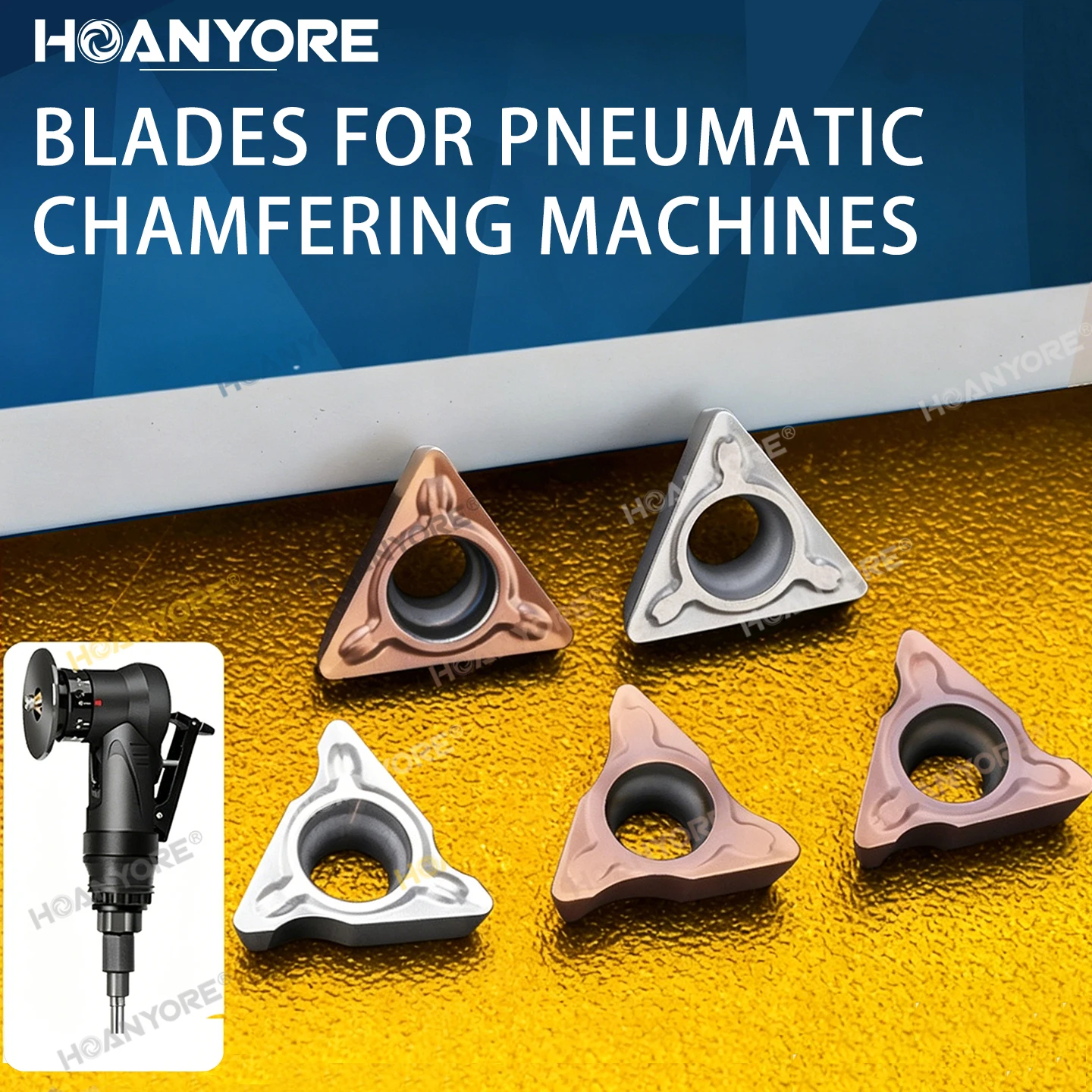 TPMT Pneumatic Chamfering Machine Blade R-Angle Special Blade Particle C Angle Alloy Blade Accessory TPMT080204 Free Shipping