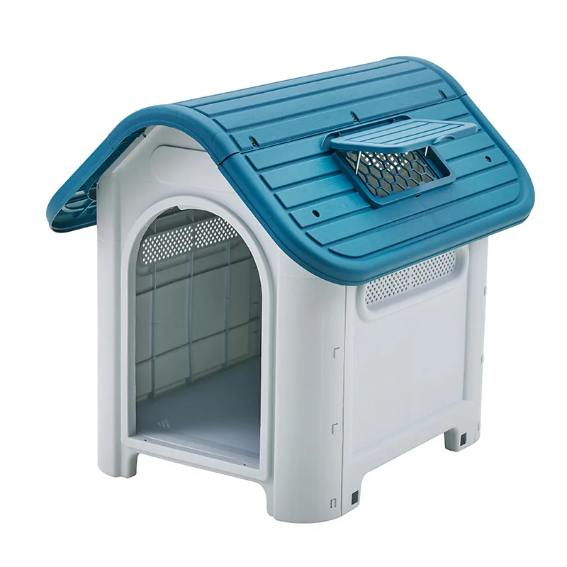 

Pet supplies plastic kennel outdoor rain proof dog cage outdoor windproof kennel large dog house