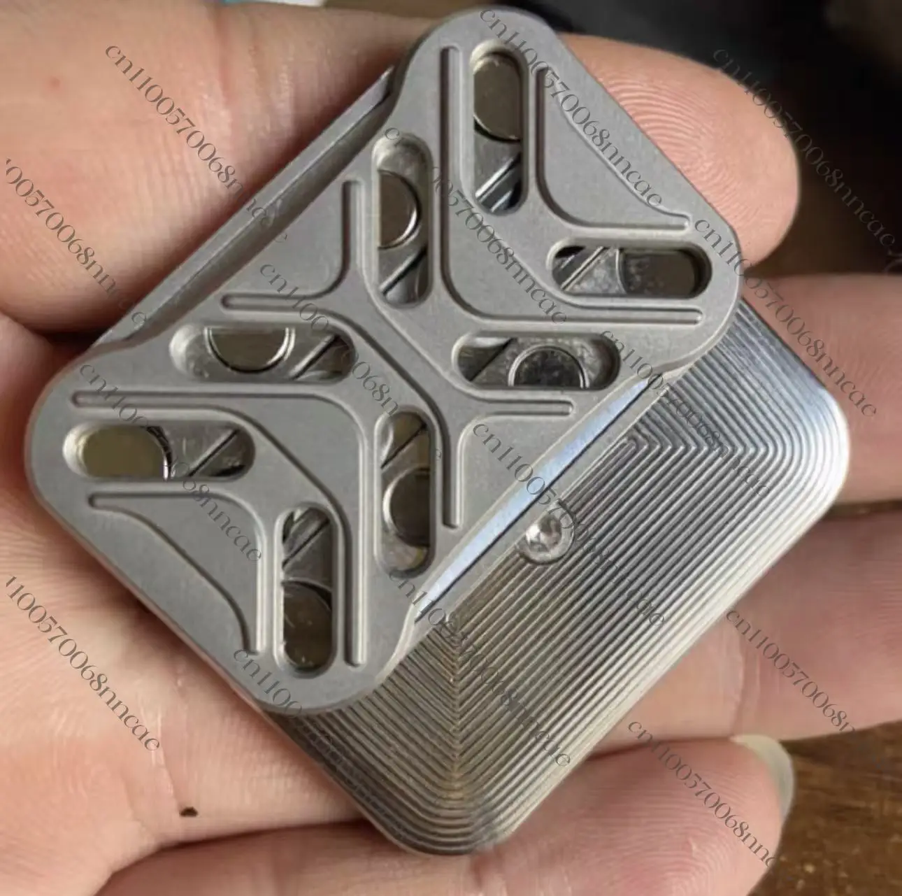 

Cainiao EDC Titanium alloy infinite push card fidget slider Decompression toys