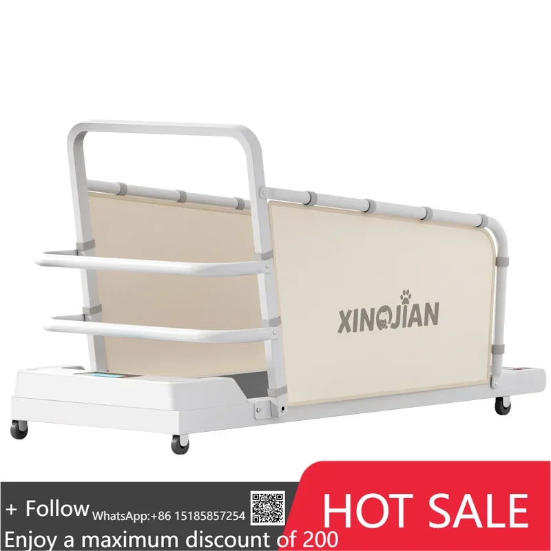 

​Dog Treadmill Electric - Adjustable Speed Pet Running Machine, Customizable Fitness Gym Equipment for Home Use, Quiet Motor, Po