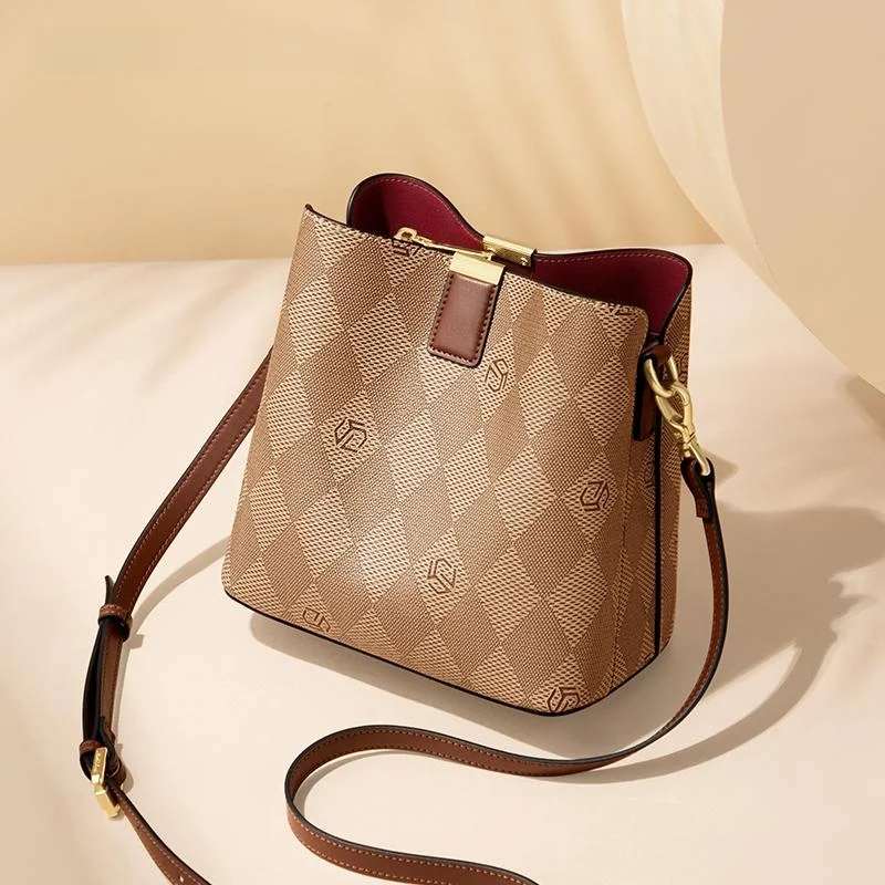 

Большая сумка-ведро Capaci, сумка через плечо, женская сумка из мягкой ткани, повседневная сумка Sle Briti Faion Trend