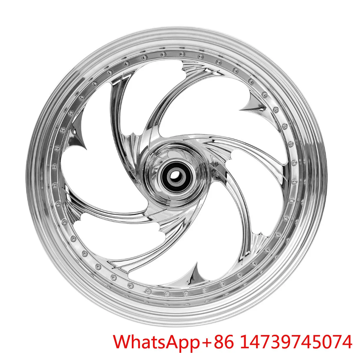 Alloy Motorcycle Wheels ForHarley 13-later FXSB FXSBSE Models Chrome Aluminum Front Rear Wheel Rim Accessories New Condition Hub