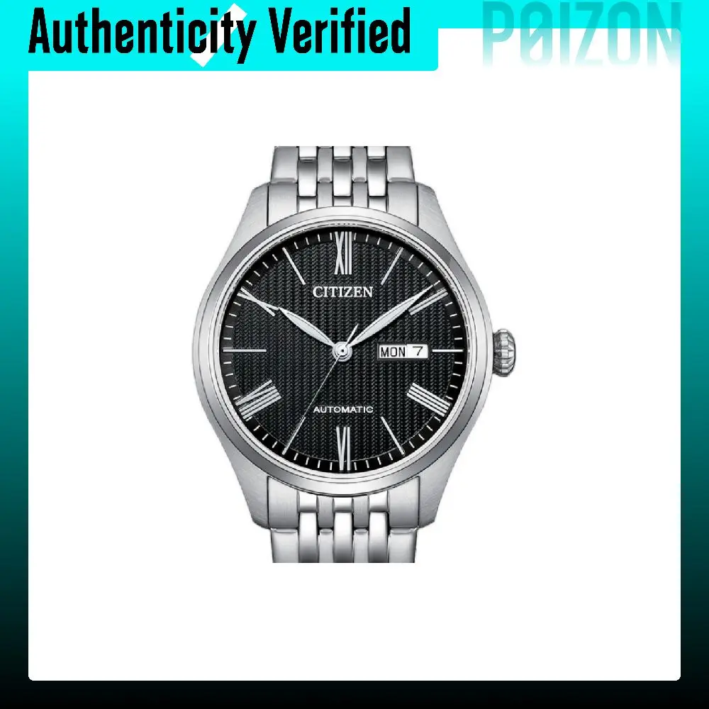 CITIZEN Mechanical Watch Automatic Mechanical Movement Stainless Steel Strap Watch 40mm NH8410-59E