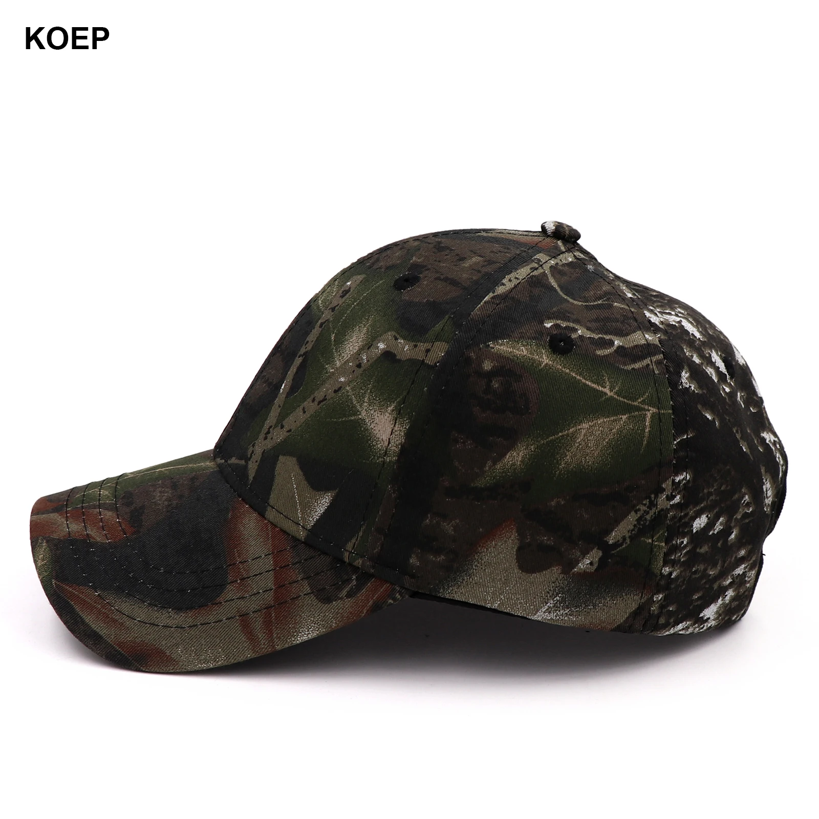 KOEP New Arrival Camo Caps Baseball Casquette Camouflage Hats Casquette Men Desert Hat Hunting Fishing Outdoor Cap