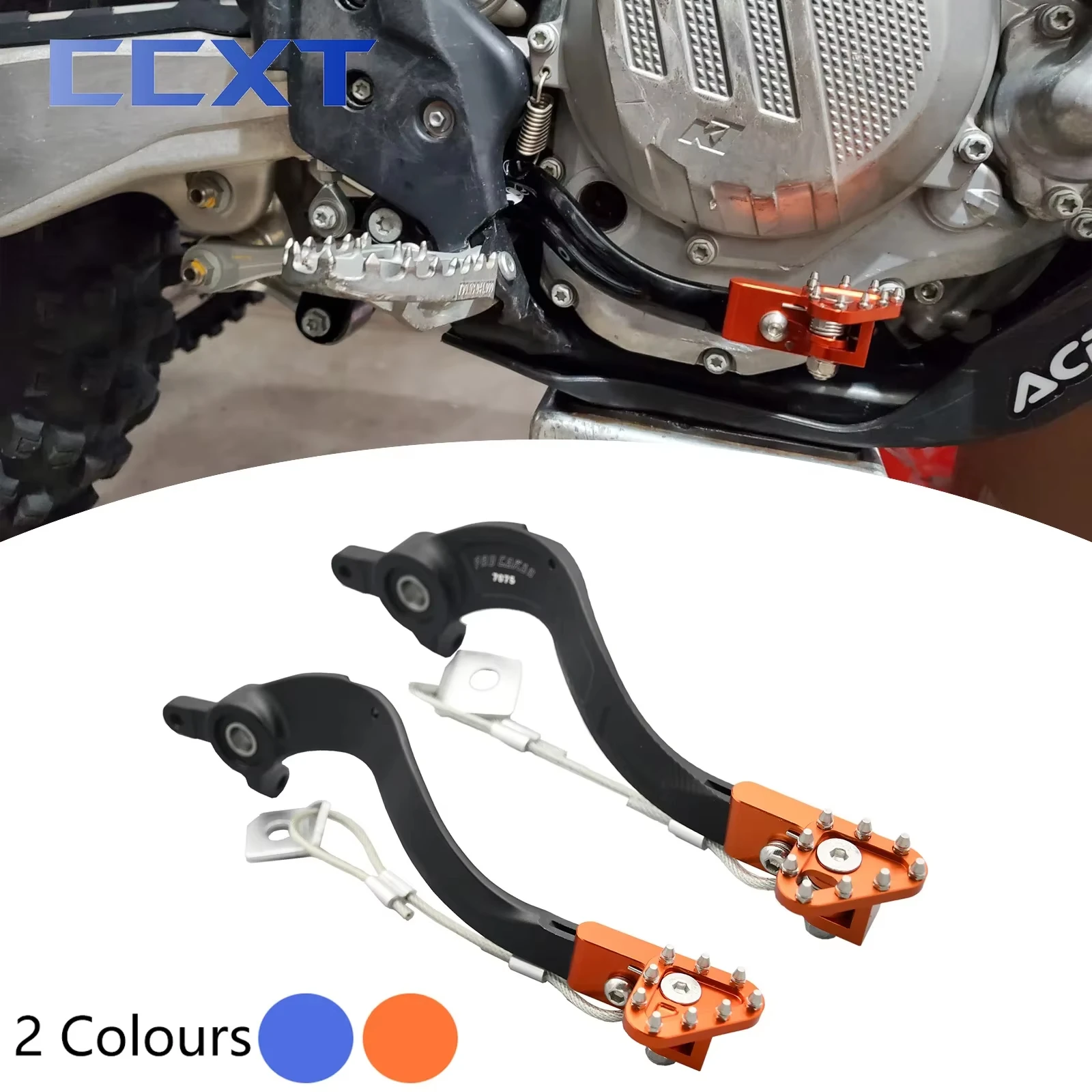 

Motorcycle CNC Rear Foot Brake Lever Pedal For Husqvarna TC FC TE FE TX FX For KTM SX SXF XC XCF XCFW EXC EXCF XCW 125-530