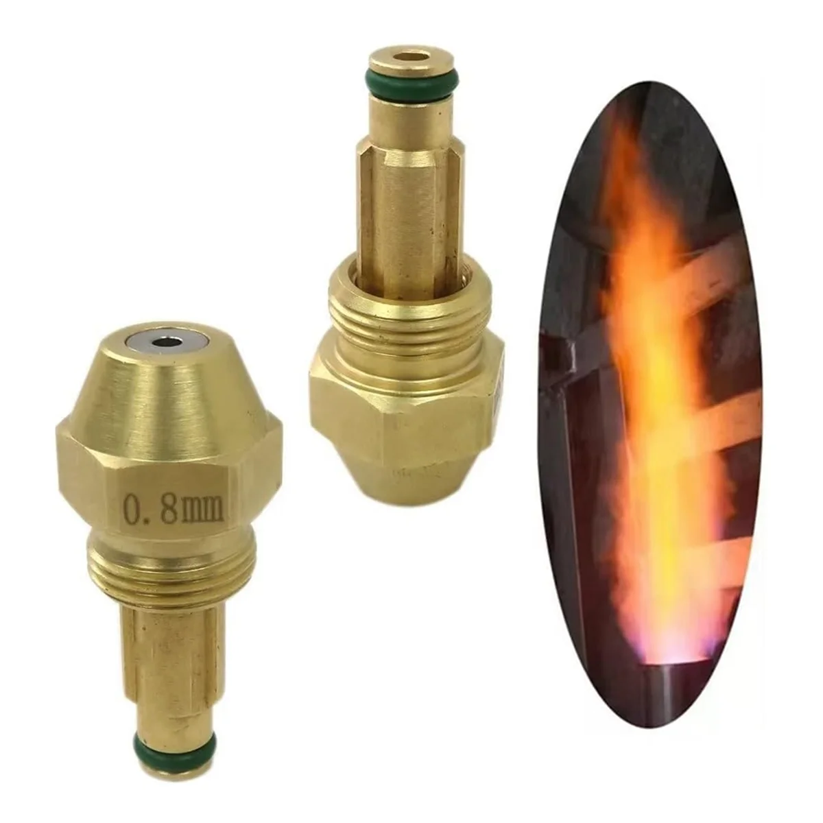 A002 Performance Waste Oil Heater Replacement Fits for Delavan 30609-5 Siphon Nozzle 30609-005 Same As Replacement 2 Pack