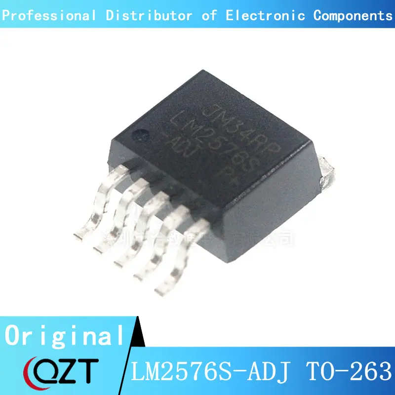 10pcs/lot LM2576S-ADJ TO263 LM2576S LM2576SX-ADJ 3A TO-263-5 chip New spot