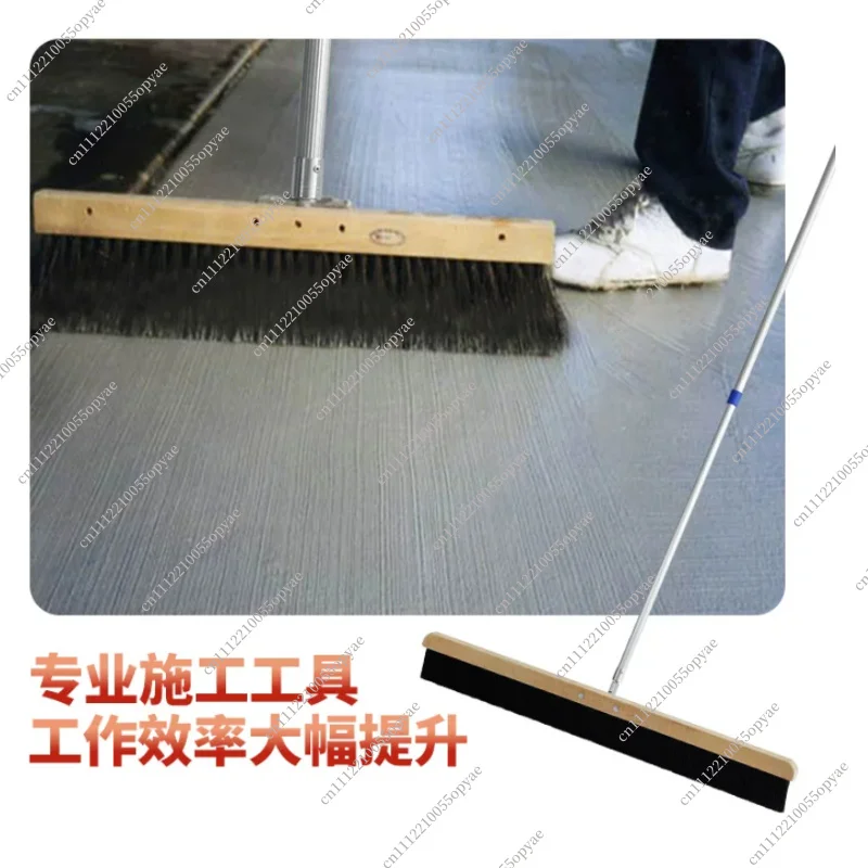 Concrete Road Surface Grooving Brush Road Texturing Machine Bridge Deck Anti Slip Concrete Scarifying Toolv