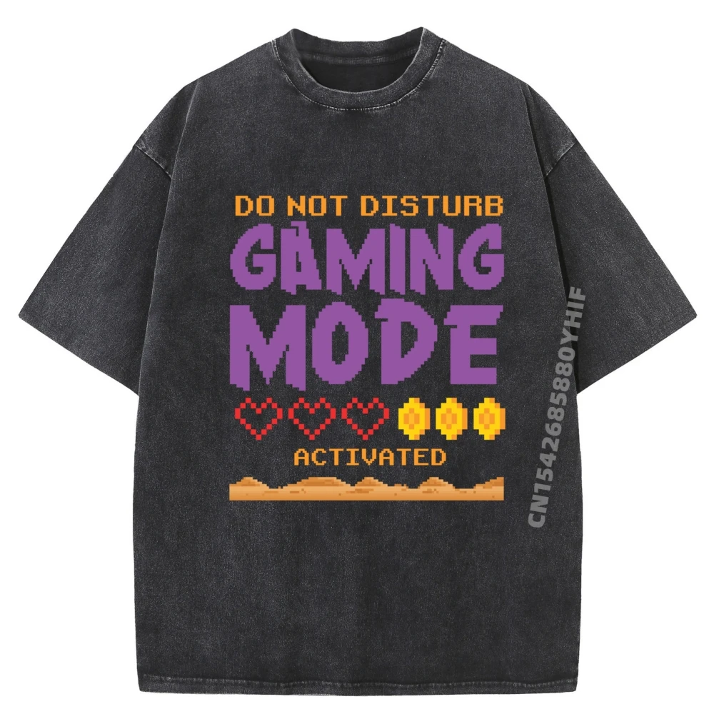 

Dnd Gaming Mode Pixel Gamer Видеоигры Взрослые Простая рубашка Графическая футболка Мужская модная стираная рубашка Мужская футболка