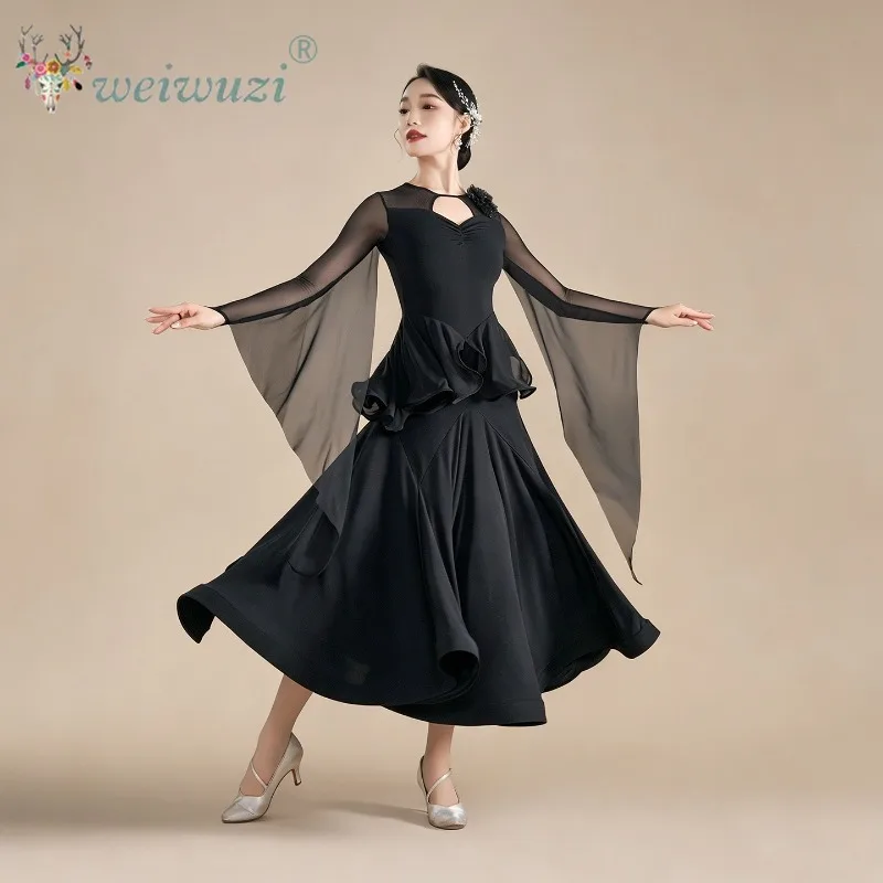Modern Dance Dress for Woman High-end Social Dance Costume Ballroom Dancing Competition Clothes Waltz Foxtrot Performance Dress