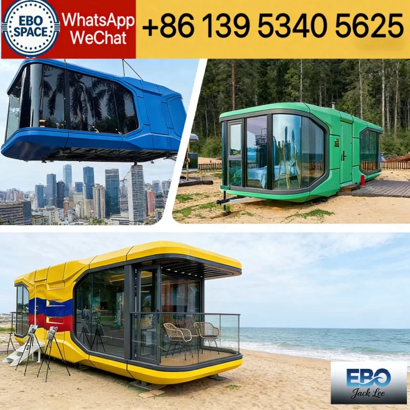 Factory Direct Expandable Container House OEM Custom Modular Prefab Solution for Resort Villa Hotel Residential Projects