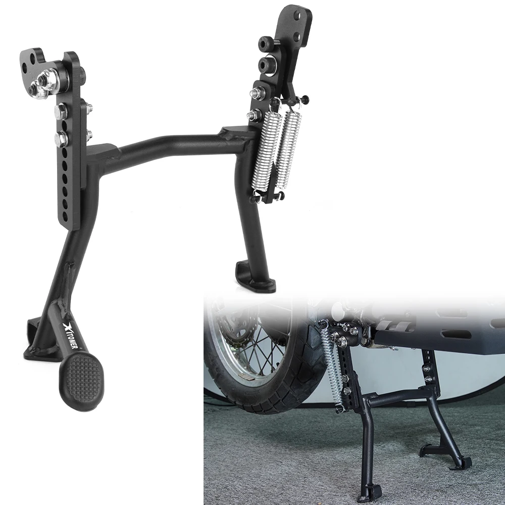 

For Kawasaki KLR650 2008-2015 2016 2017 2018 Motorcycle Mainstand Center Parking Stand Adjustable Holder Support Rack Foot Stand