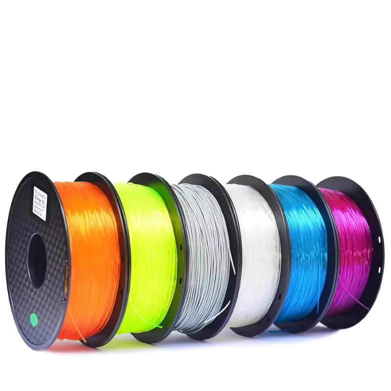 1pc/2pcs/4pcs 3D Printer Filament TPU 1.75mm 1kg TPU plastic Consumables Material for 3D Printer and 3D Pen TPU Filament