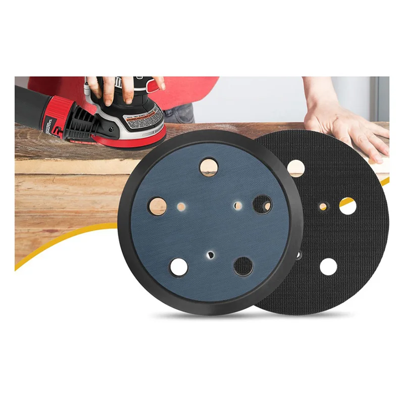 A83Z PorterCable Track Sander Pads,2Pc 5inch 5 Hole Replacement Track Parts for PorterCable 33 333VS Random Track Sander Hook