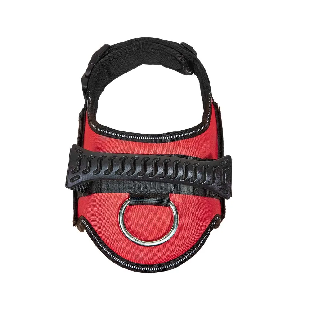 Reflektierendes Hundegeschirr, Weste, Aufnäher, ID, individuell, ohne Ziehen, atmungsaktiv, verstellbar, Haustiergeschirr für Hunde, Outdoor-Walking, Hundebedarf – Detail 10