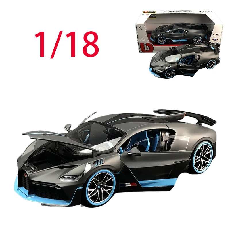 

Burago литой под давлением масштаб 1/18, модель автомобиля Bugatti из сплава Bugatti DIVO, игровые транспортные средства, игрушки для мальчиков, оригинальная коробка, коллекция дисплеев