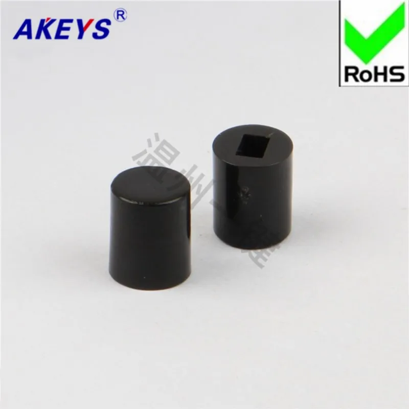 

10 pcs A40 button cap/yellow red blue white black green ash with 7*7/8*8/8.5 self-locking hat switch self-locking 8*8