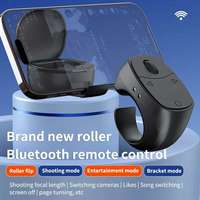 New Roller Fingertip Ring Lazy Mouse Wireless Bluetooth Gesture Control Auto Page Turner Remote Selfie Reading Browsing Mice