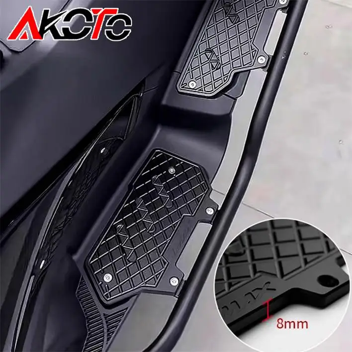 FOR YAMAHA TMAX560 TMAX 560 Tech Max T-max 560 Motorcycle Foot Pedals Bumper Pegs Pad Footrests Spotlight Bracket Footboard