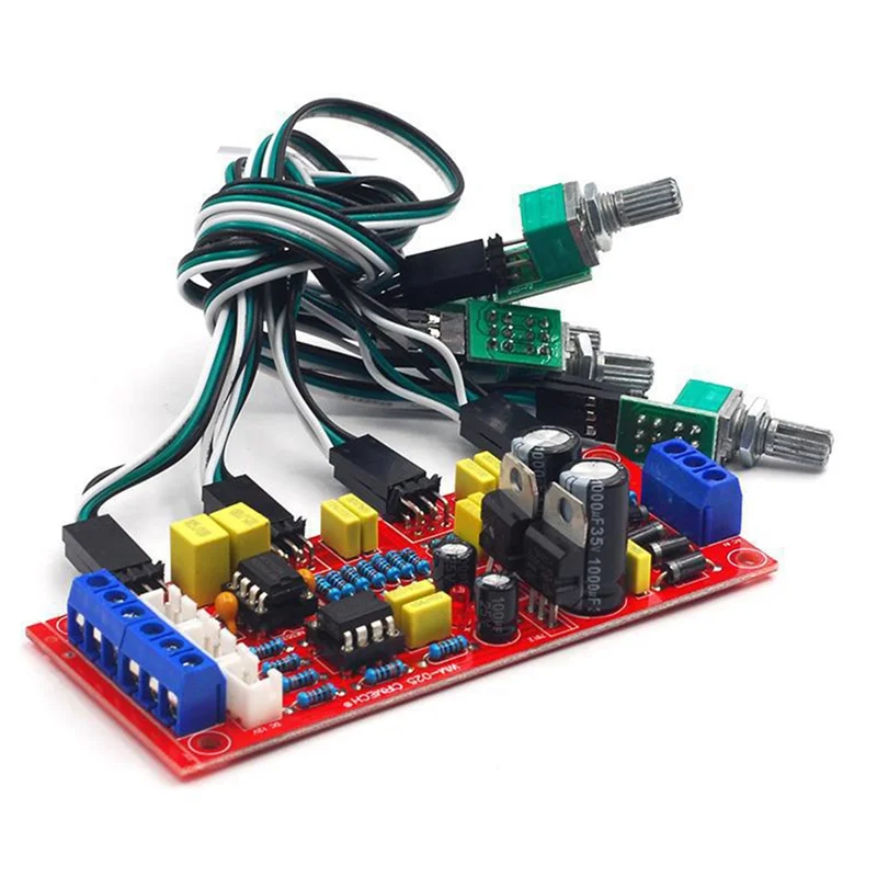 B92B-NE5532 For Diy Amplifier Compatible Audio Preamplifier Bass Treble Sound Tone Control Board With 20Cm Extension Cord