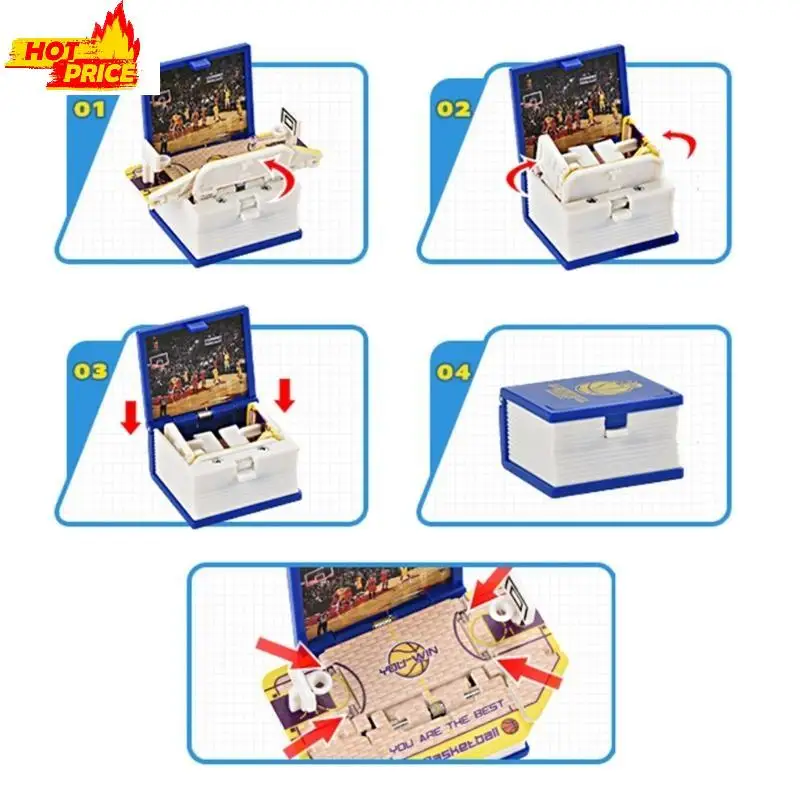 Pop-Up Mini Football Keychains for Car Soccer World Pop-Up Book Keychain