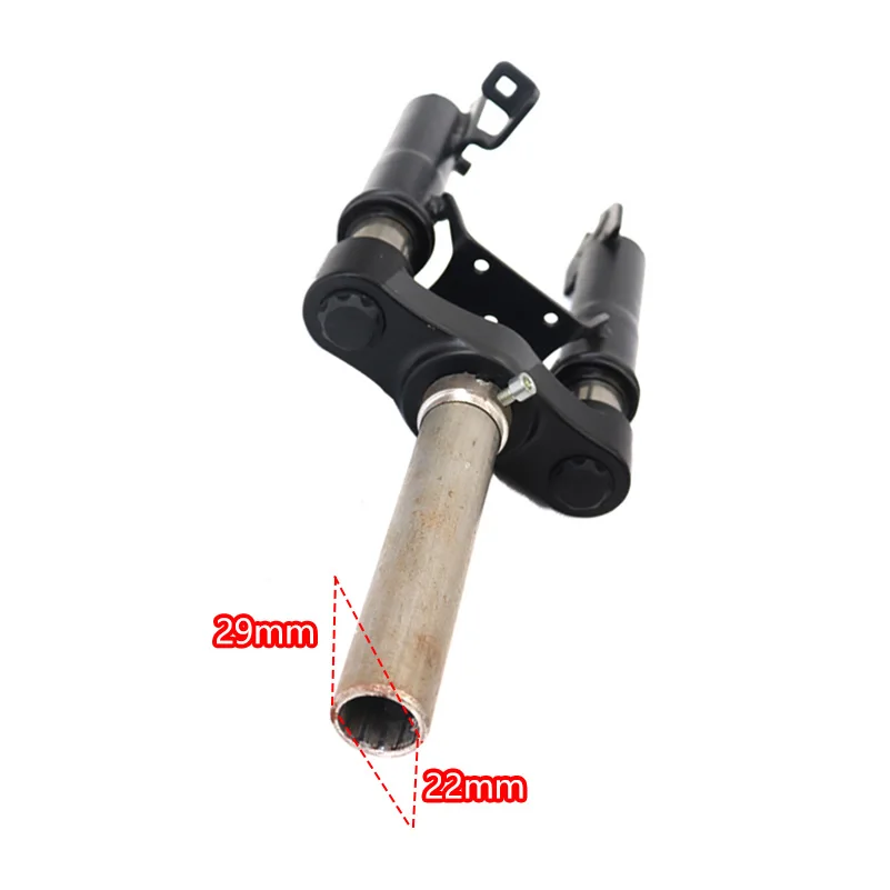 Electric Scooter Suspension Front Fork Shock Absorber with Kickstand for Ninebot G30 Max Absorption Accessories