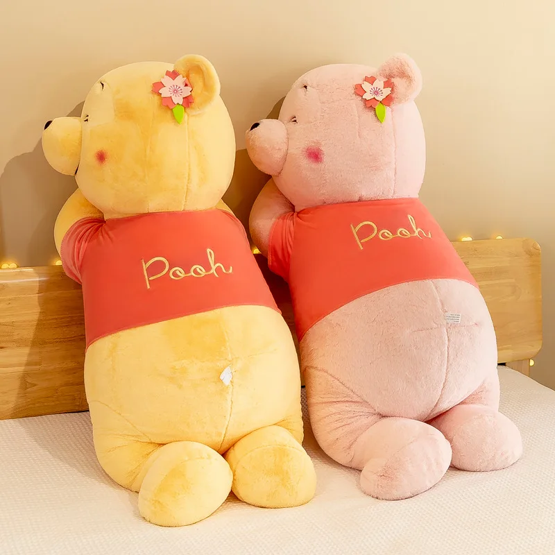 40-100cm novo winnie the pooh brinquedos de pelúcia dos desenhos animados animal winnie urso boneca macio recheado bonito anime personagem travesseiro presentes de aniversário