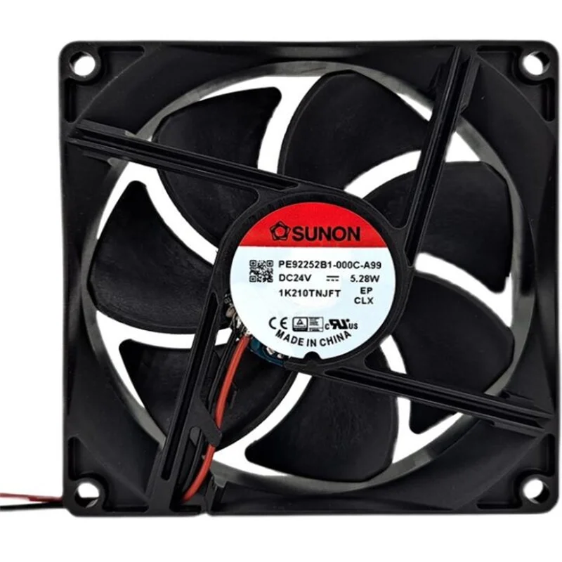 

Genuine PE92252B1-000C-A99 24V 5.28W 9225 two-wire cooling fan