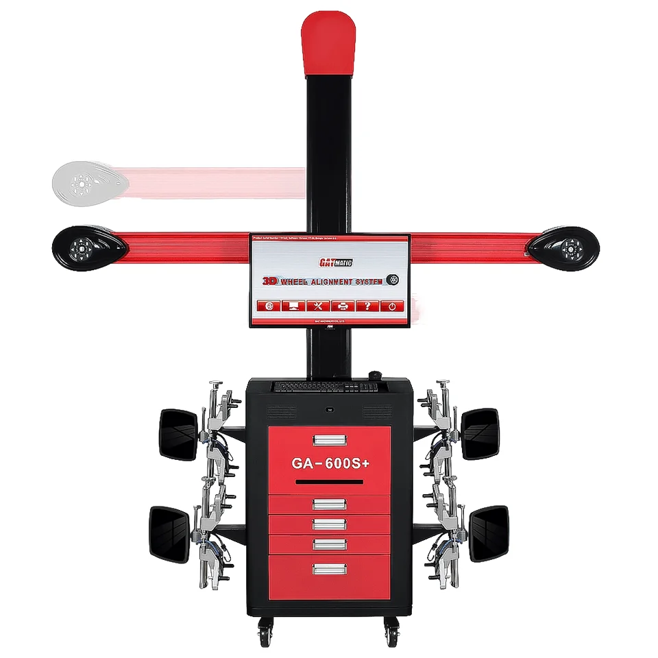 Full Set 3D Automotive Wheel Alignment Machine Four Positioning Wheel Aligner Equipment