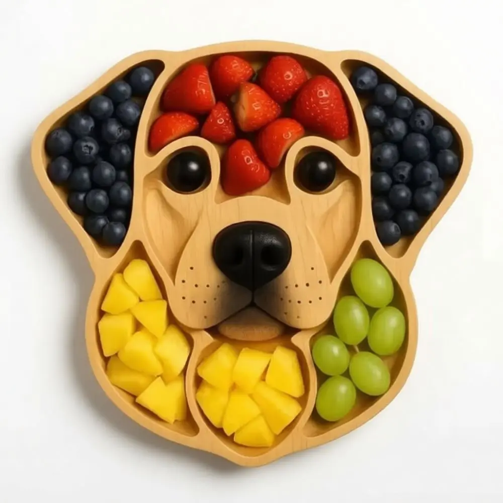 Animal Silhouette Wooden Snack Tray Charcuterie Board Decorative Food Platter Unique Kitchenware For Party Table Decor